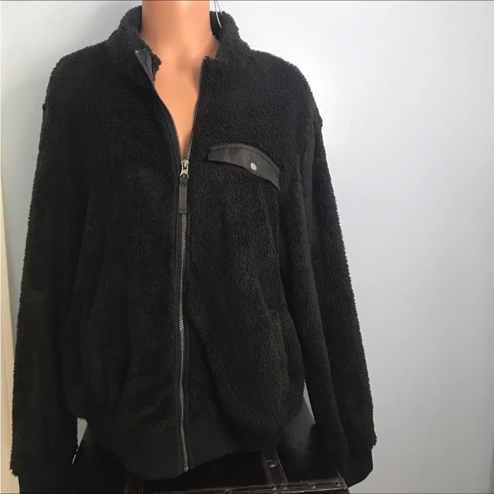 Rails Austin Fluffy Soft Fleece Bomber Teddy Full Zip Jacket SZ L NWT SOLD